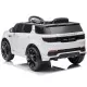 Masinuta electrica Chipolino SUV Land Rover Discovery cu scaun din piele ecologica si roti EVA white