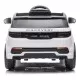 Masinuta electrica Chipolino SUV Land Rover Discovery cu scaun din piele ecologica si roti EVA white