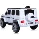 Masinuta electrica Chipolino SUV Mercedes AMG G63 cu scaun din piele si roti EVA White