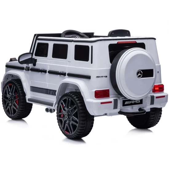 Masinuta electrica Chipolino SUV Mercedes G63 AMG white Masinuta electrica Chipolino SUV Mercedes G63 AMG white