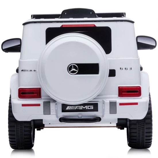 Masinuta electrica Chipolino SUV Mercedes G63 AMG white Masinuta electrica Chipolino SUV Mercedes G63 AMG white