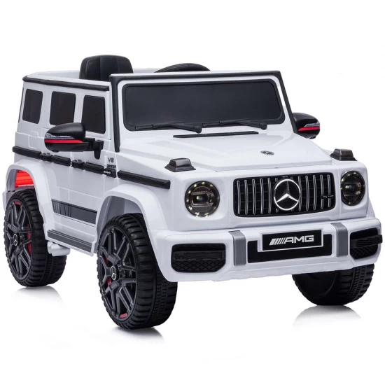 Masinuta electrica Chipolino SUV Mercedes G63 AMG white Masinuta electrica Chipolino SUV Mercedes G63 AMG white