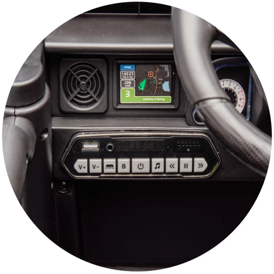 Masinuta electrica Chipolino Toyota FJ Cruiser cu roti EVA Granite