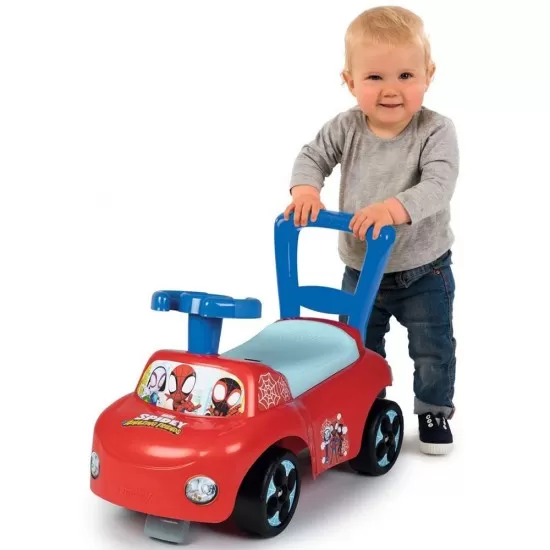 Masinuta Smoby Spidey rosu Masinuta Smoby Spidey rosu