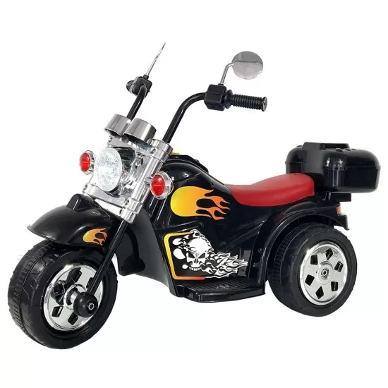 Motocicleta electrica pentru copii Chipolino Chopper Black