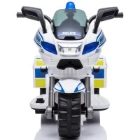 Motocicleta electrica pentru copii Chipolino Police White