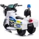 Motocicleta electrica pentru copii Chipolino Police White