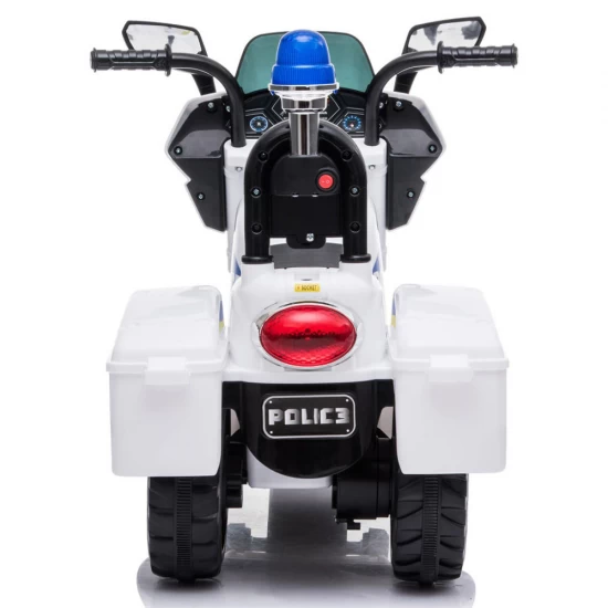 Motocicleta electrica pentru copii Chipolino Police White
