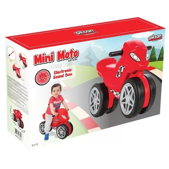 Motocicleta fara pedale Pilsan Mini Moto Red Motocicleta fara pedale Pilsan Mini Moto Red