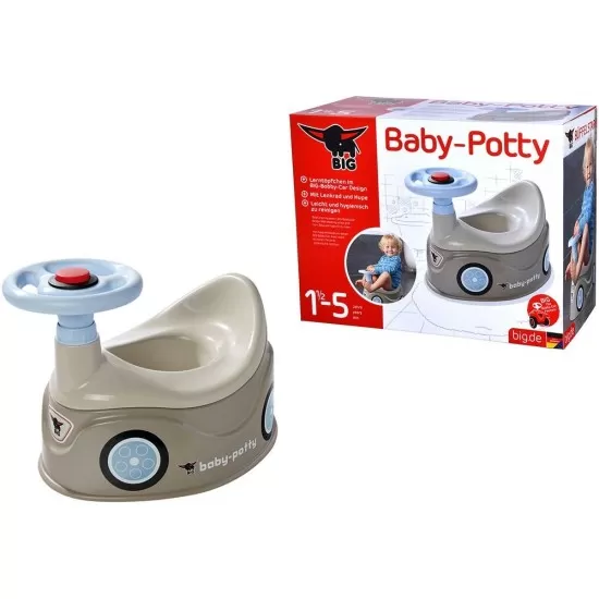 Olita educativa pentru copii Big Baby Potty Grey Olita educativa pentru copii Big Baby Potty Grey