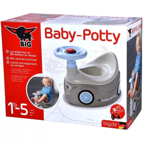 Olita educativa pentru copii Big Baby Potty Grey Olita educativa pentru copii Big Baby Potty Grey