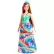 Papusa Barbie Dreamtopia printesa cu coronita albastra Papusa Barbie Dreamtopia printesa cu coronita albastra
