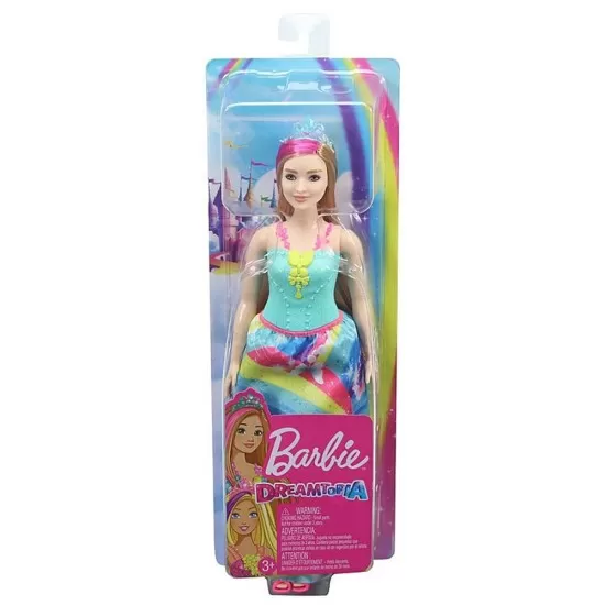 Papusa Barbie Dreamtopia printesa cu coronita albastra Papusa Barbie Dreamtopia printesa cu coronita albastra