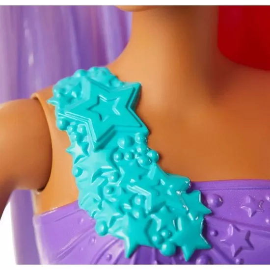 Papusa Barbie Dreamtopia Sirena cu coronita albastra Papusa Barbie Dreamtopia Sirena cu coronita albastra