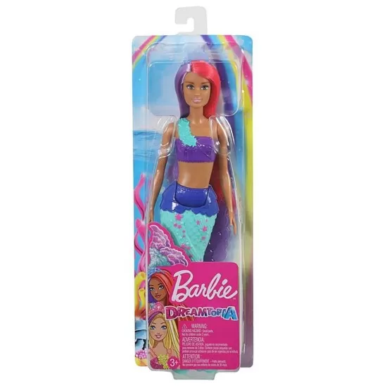 Papusa Barbie Dreamtopia Sirena cu coronita albastra Papusa Barbie Dreamtopia Sirena cu coronita albastra