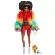 Papusa Barbie Extra Style Curcubeu GVR04 cu figurina si accesorii Papusa Barbie Extra Style Curcubeu GVR04 cu figurina si accesorii