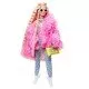 Papusa Barbie Extra Style Fluffy Pinky GRN28 cu figurina si accesorii Papusa Barbie Extra Style Fluffy Pinky GRN28 cu figurina si accesorii