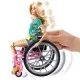 Papusa Barbie Fashionistas in scaun cu rotile si rampa Papusa Barbie Fashionistas in scaun cu rotile si rampa