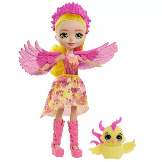 Papusa Enchantimals Falon Phoenix cu figurina Sunrise