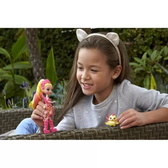 Papusa Enchantimals Falon Phoenix cu figurina Sunrise