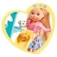 Papusa Simba Evi Love Puppy Fun 12 cm cu 3 figurine si accesorii Papusa Simba Evi Love Puppy Fun 12 cm cu 3 figurine si accesorii