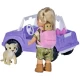 Papusa Simba Evi Love Safari 12 cm cu masinuta, animale si accesorii Papusa Simba Evi Love Safari 12 cm cu masinuta, animale si accesorii