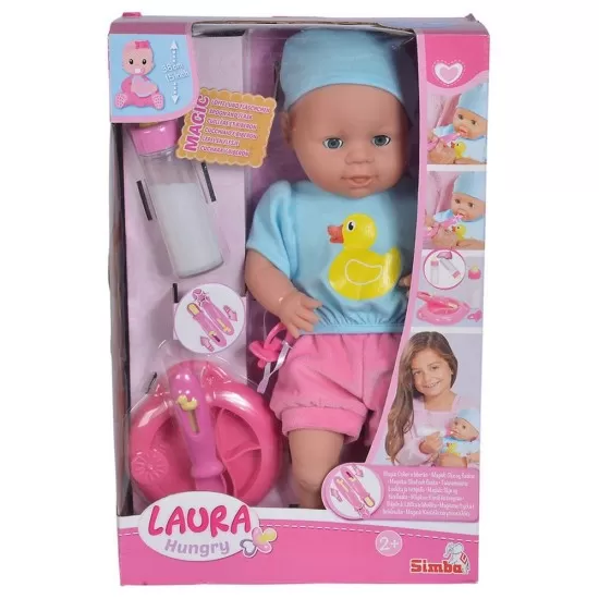 Papusa Simba Laura Hungry 38 cm Papusa Simba Laura Hungry 38 cm