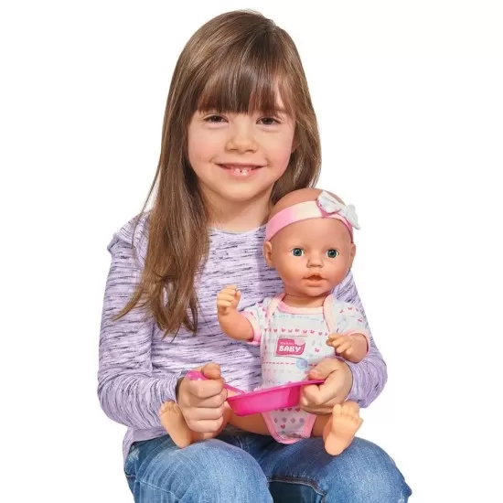Papusa Simba New Born Baby 38 cm Bebe cu olita si accesorii Papusa Simba New Born Baby 38 cm Bebe cu olita si accesorii