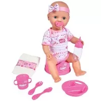 Papusa Simba New Born Baby 43 cm cu accesorii