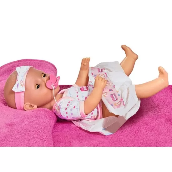Papusa Simba New Born Baby 43 cm cu accesorii Papusa Simba New Born Baby 43 cm cu accesorii