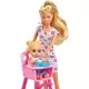 Papusa Simba Steffi Love 29 cm Baby World in rochie cu floricele, cu 2 copii, 1 bebelus si accesorii Papusa Simba Steffi Love 29 cm Baby World in rochie cu floricele, cu 2 copii, 1 bebelus si accesorii