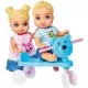 Papusa Simba Steffi Love 29 cm Baby World in rochie cu floricele, cu 2 copii, 1 bebelus si accesorii Papusa Simba Steffi Love 29 cm Baby World in rochie cu floricele, cu 2 copii, 1 bebelus si accesorii