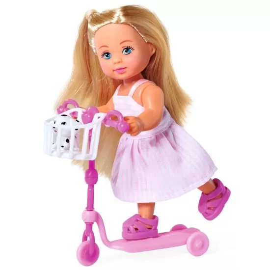 Papusa Simba Steffi Love Cute Walk papusa 29 cm, papusa 12 cm, 2 figurine si accesorii Papusa Simba Steffi Love Cute Walk papusa 29 cm, papusa 12 cm, 2 figurine si accesorii