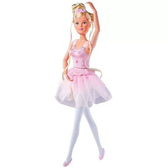 Papusa Simba Steffi Love Dancing Ballerinas 29 cm cu figurina Papusa Simba Steffi Love Dancing Ballerinas 29 cm cu figurina