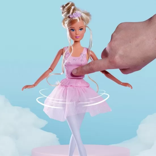 Papusa Simba Steffi Love Dancing Ballerinas 29 cm cu figurina Papusa Simba Steffi Love Dancing Ballerinas 29 cm cu figurina