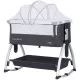 Patut Co-Sleeper Chipolino Baby Boss Anthracite Patut Co-Sleeper Chipolino Baby Boss Anthracite