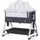 Patut Co-Sleeper Chipolino Baby Boss Anthracite Patut Co-Sleeper Chipolino Baby Boss Anthracite