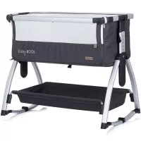 Patut Co-Sleeper Chipolino Baby Boss Anthracite