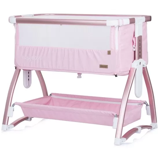 Patut Co-Sleeper Chipolino Baby Boss Blush