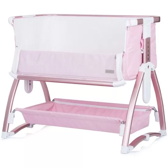 Patut Co-Sleeper Chipolino Baby Boss Blush