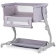 Patut co-sleeper Chipolino Eleganza cu laterala culisanta Cloud