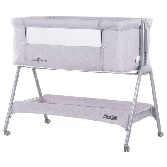 Patut Co-Sleeper Chipolino Sweet Dreams Grey Patut Co-Sleeper Chipolino Sweet Dreams Grey