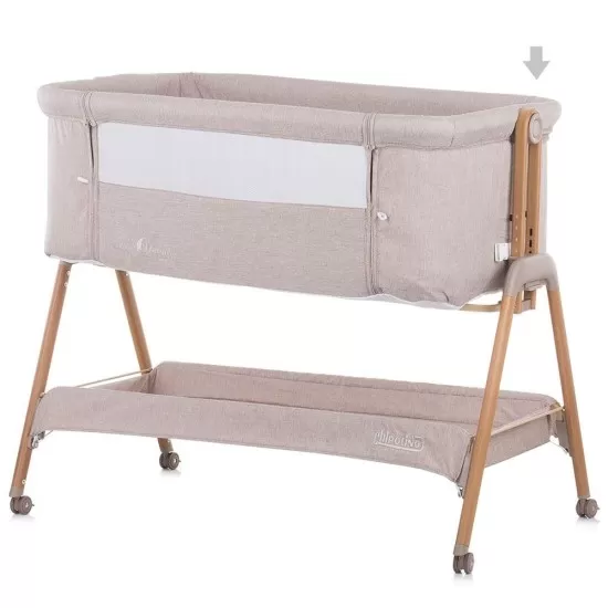 Patut Co-Sleeper Chipolino Sweet Dreams Mocca Wood Patut Co-Sleeper Chipolino Sweet Dreams Mocca Wood