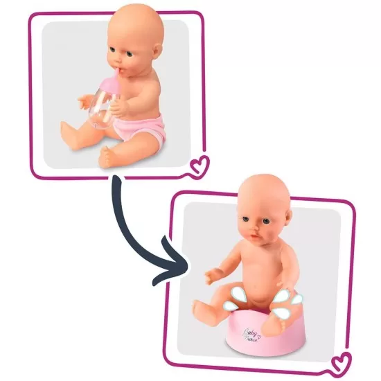 Patut Co-Sleeper pentru papusi Smoby Baby Nurse 2 in 1