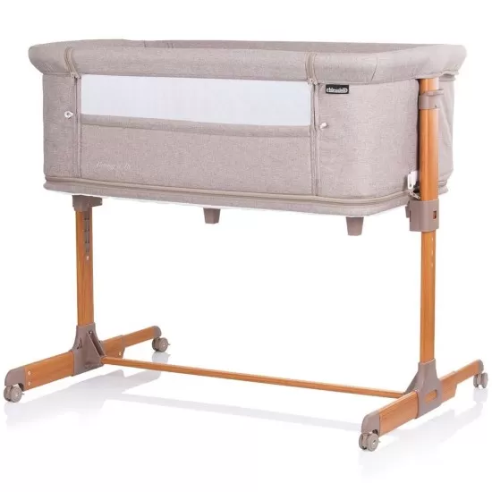Patut Co-Sleeper si Tarc Chipolino Mommy 'n Me Beige Wood Patut Co-Sleeper si Tarc Chipolino Mommy 'n Me Beige Wood
