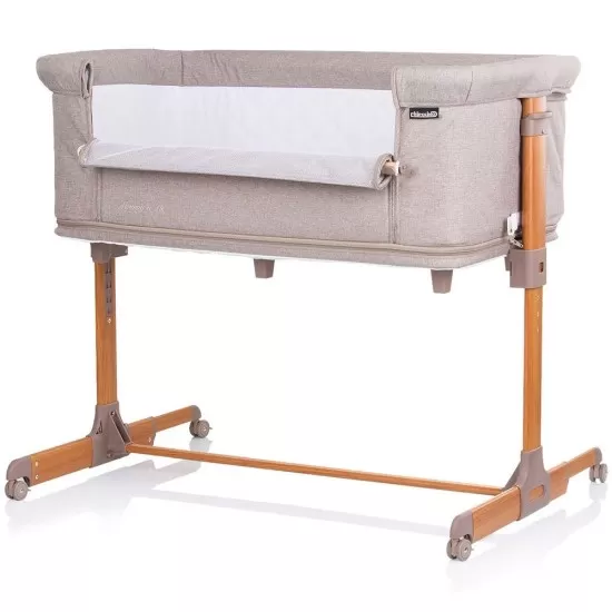 Patut Co-Sleeper si Tarc Chipolino Mommy 'n Me Beige Wood Patut Co-Sleeper si Tarc Chipolino Mommy 'n Me Beige Wood