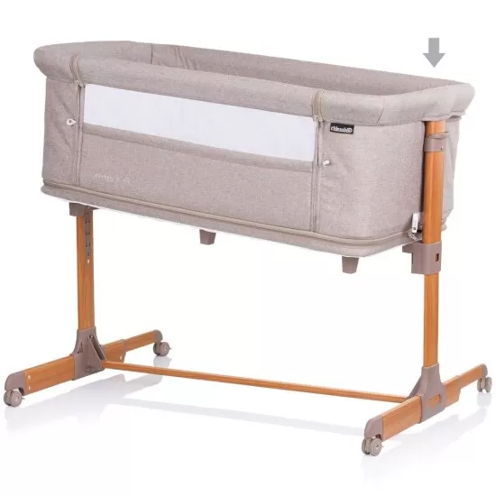 Patut Co-Sleeper si Tarc Chipolino Mommy 'n Me Beige Wood Patut Co-Sleeper si Tarc Chipolino Mommy 'n Me Beige Wood