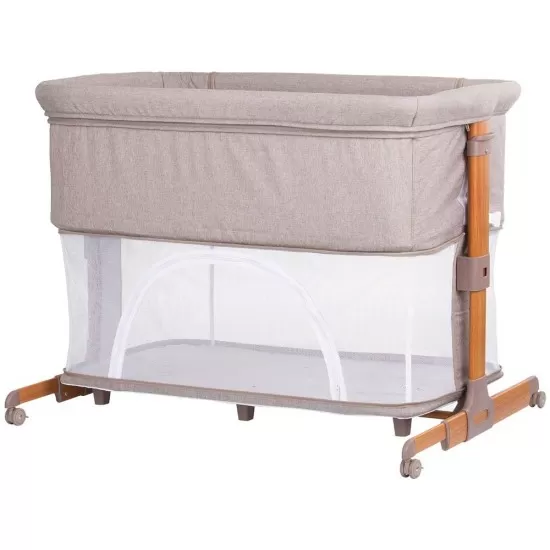 Patut Co-Sleeper si Tarc Chipolino Mommy 'n Me Beige Wood Patut Co-Sleeper si Tarc Chipolino Mommy 'n Me Beige Wood