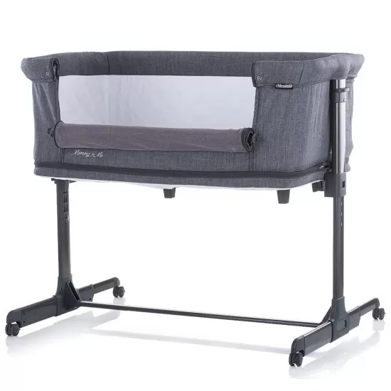 Patut Co-Sleeper si tarc Chipolino Mommy'n Me Graphite Patut Co-Sleeper si tarc Chipolino Mommy'n Me Graphite