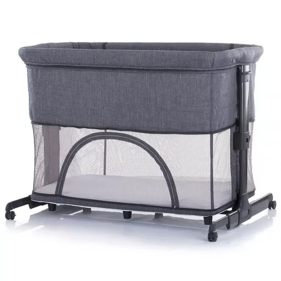 Patut Co-Sleeper si tarc Chipolino Mommy'n Me Graphite Patut Co-Sleeper si tarc Chipolino Mommy'n Me Graphite